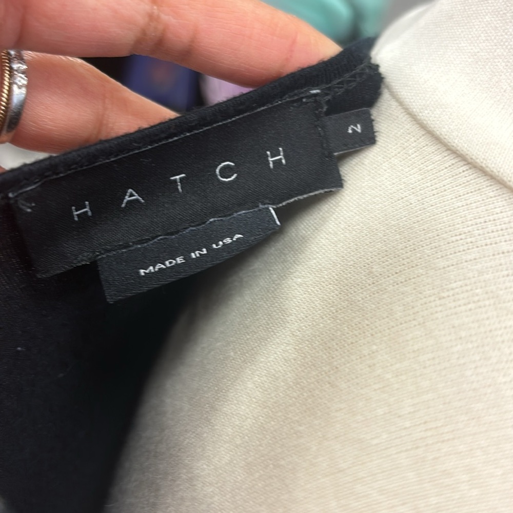 Hatch Basic Black Long Sleeve Top - image 5